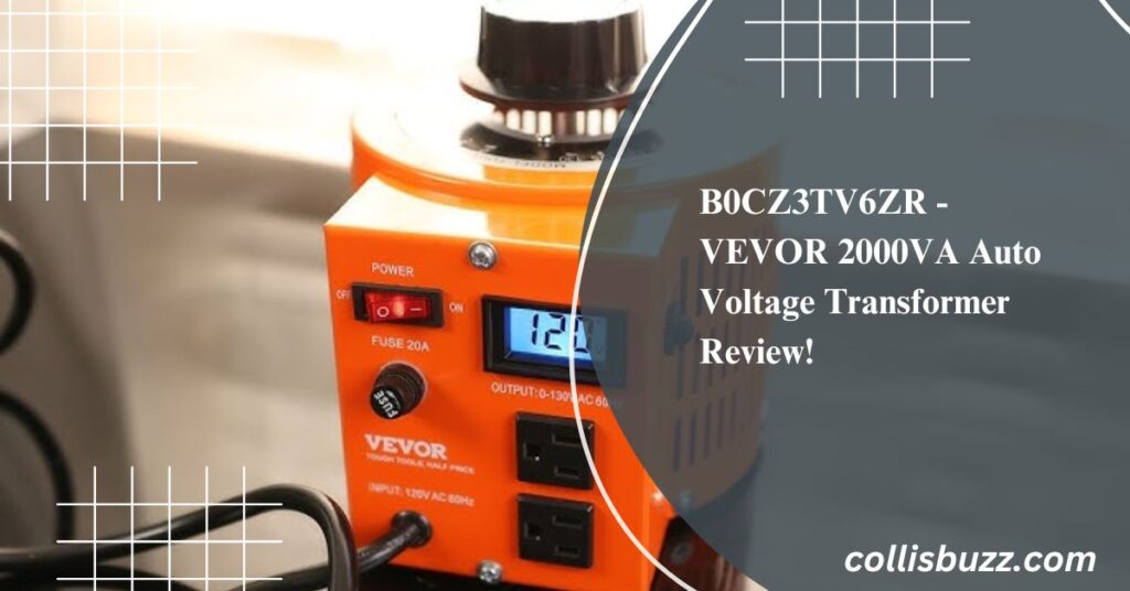 B0CZ3TV6ZR - VEVOR 2000VA Auto Voltage Transformer Review!